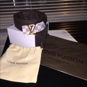 Men’s LV Belt